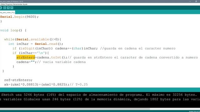 PI y PID discreto en Arduino смотреть онлайн