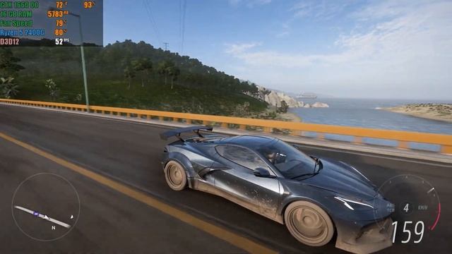 FORZA HORIZON 5 GTX 1660 OC/ ULTRA SETTINGS 1080P/ Ferchø смотреть онлайн