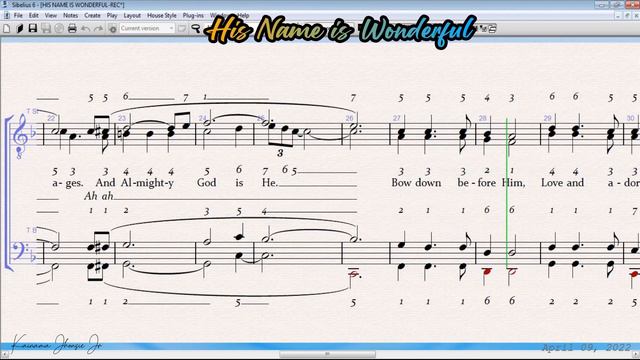 His Name is Wonderful Tenor смотреть онлайн