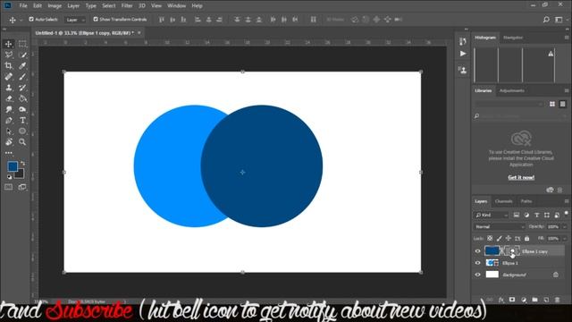How to cut shape in Photoshop [Circle] l 2 minute Photoshop Tutorial смотреть онлайн
