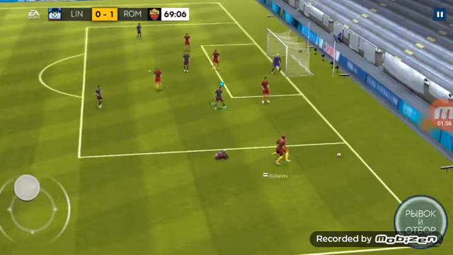 Играю в FIFA MOBILE#2/как же у меня бомбит смотреть онлайн