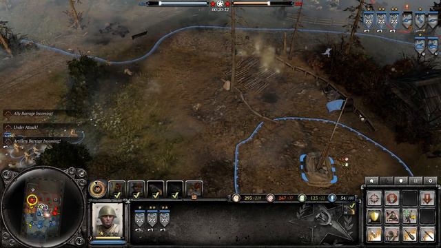 Company of Heroes 2 - Мультиплеер - Отличное 2х2! смотреть онлайн