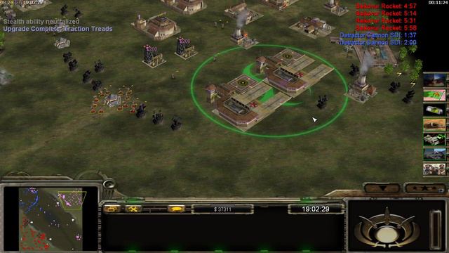 Artillery Karkadahn vs 2 Red Army China- Mod REBORN LAST STAND v5.05 - C&C Generals Zero Hour смотреть онлайн