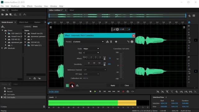 Самый Простой АВТОТЮН в Adobe Audition l КАК СДЕЛАТЬ Auto-Tune смотреть онлайн