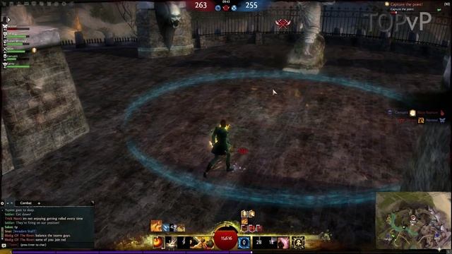 Guild Wars 2 sPvP - Elementalist BWE2 - Combo Field Tactics смотреть онлайн