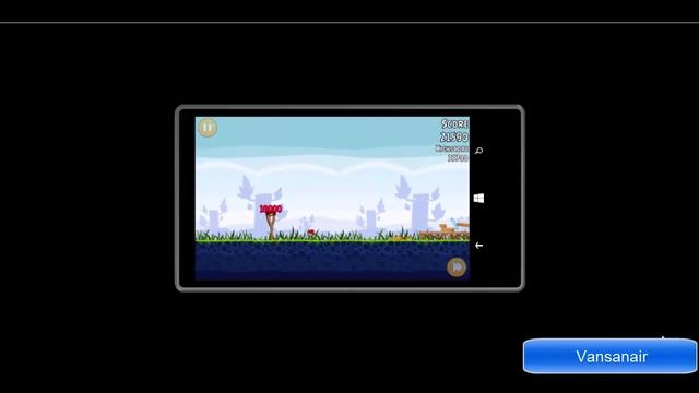 Angry Birds One Shoot ~ Nokia Lumia 630 Windows Phone 8.1 смотреть онлайн