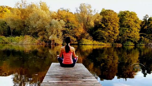 Тихая Река и Медитация. Расслабляющая Природа. смотреть онлайн