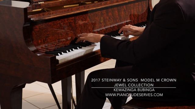 2017 Steinway & Sons grand piano model m crown jewel collection kewazinga bubinga смотреть онлайн