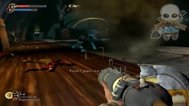 Batalla contra atlas -BioShock final bueno- Por InkSans смотреть онлайн