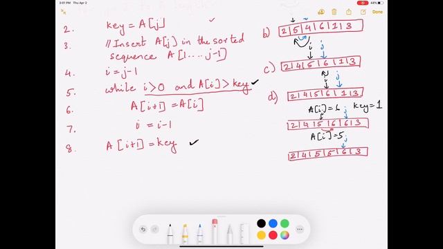 Insertion Sort Explained: Example, Pseudocode and Runtime Analysis смотреть онлайн