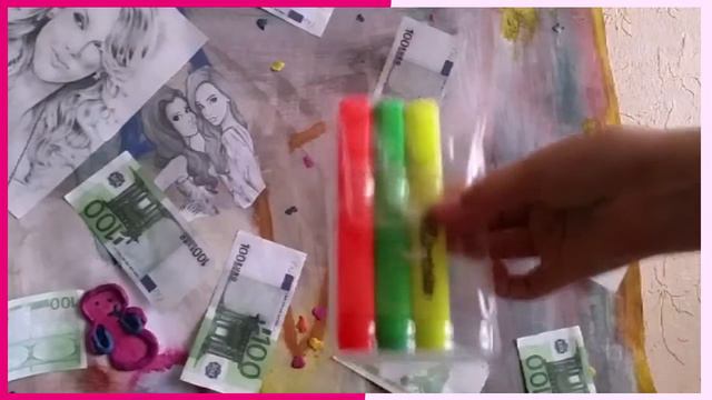 Фон или плакат / Декор из денег смотреть онлайн