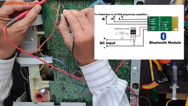 How to convert Sony VCD player OR any other old classic audio amplifier into Bluetooth device. смотреть онлайн