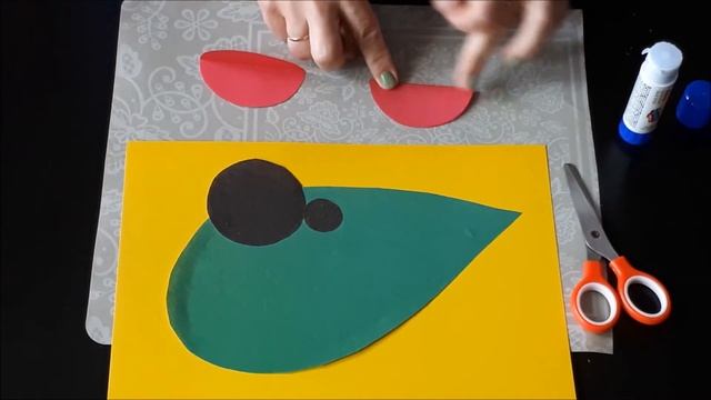 аппликация "Божья коровка" смотреть онлайн