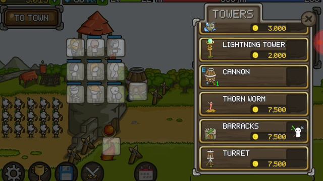 Прохождение игры GrowCastle №4 ЖЕСТЬ!