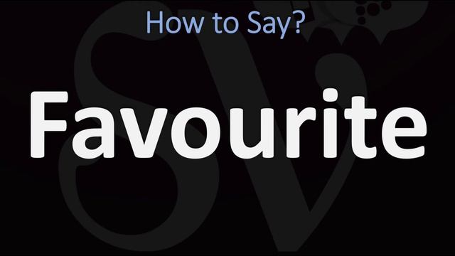 How to Pronounce Favourite? (CORRECTLY) смотреть онлайн
