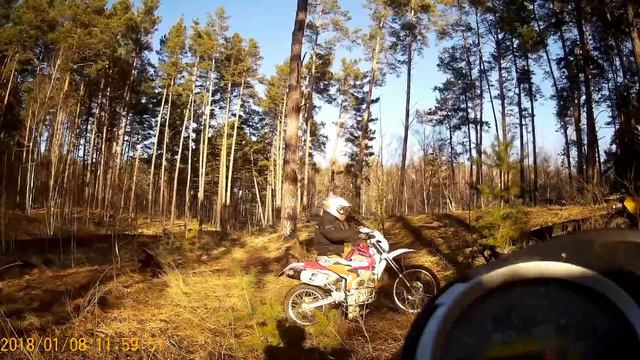 Броварское Эндуро ! "Ялынка" 08.01.2018г. смотреть онлайн