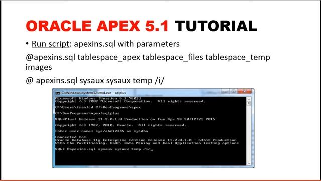 Oracle APEX Tutorial(2) -Installation of Oracle APEX 5.1 | JavaInhand смотреть онлайн
