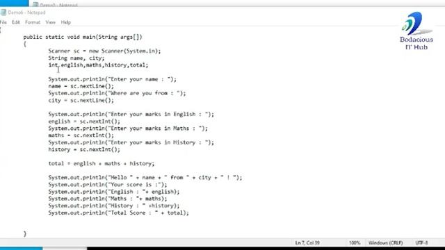 Java Input/Output смотреть онлайн