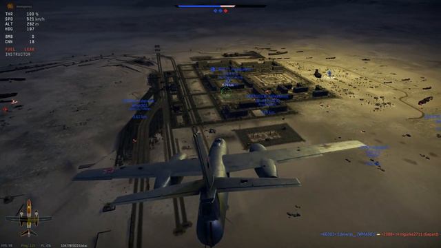 IL-28 tail gunner replay in realistic ground battles смотреть онлайн