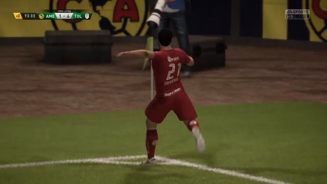 FIFA 18_Gol de Enrique Triverio | América 1 - 4 Toluca | Copa Libertadores - Grupo A смотреть онлайн