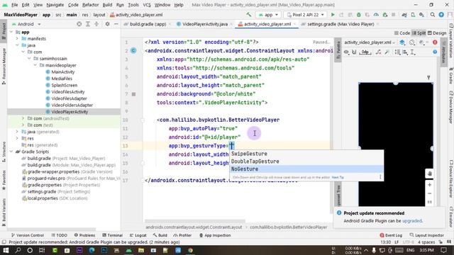 Make a Video Player App (MX Player) | Android Project || Android Studio смотреть онлайн