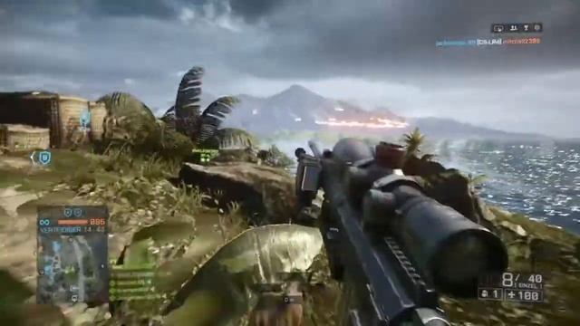 Battlefield 4™ 730m snipe смотреть онлайн