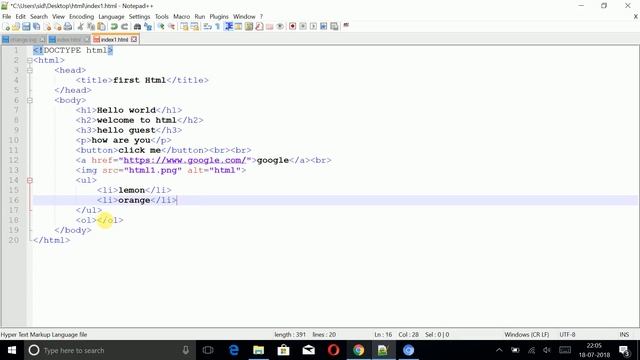 HTML TUTORIAL FOR BEGINNER | LEARN HTML | HTML5 - WebTech Sid смотреть онлайн