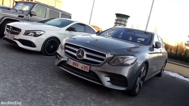 Top 10 Mercedes Cars in a Row - 2018 S Class CLA Coupe and more! смотреть онлайн