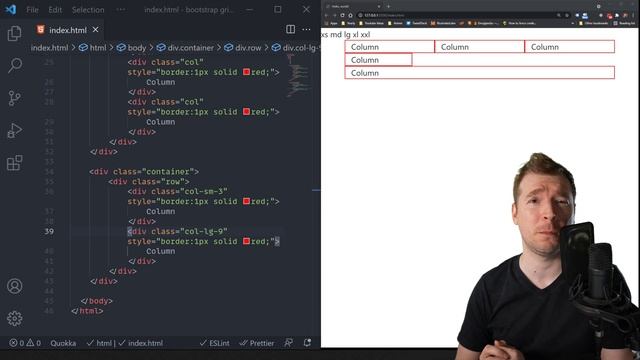Bootstrap Grid System Tutorial | Bootstrap 5 смотреть онлайн