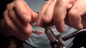 Уловистая мушка из магнитофонной плёнки.