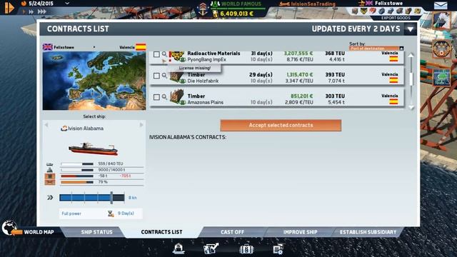 TransOcean The Shipping Company Campaign - Lets Play (Episode 14) - Delivering Goods to Africa! смотреть онлайн