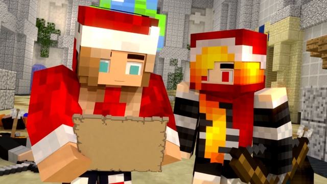 Merry Christmas 2018 | Minecraft Animation смотреть онлайн