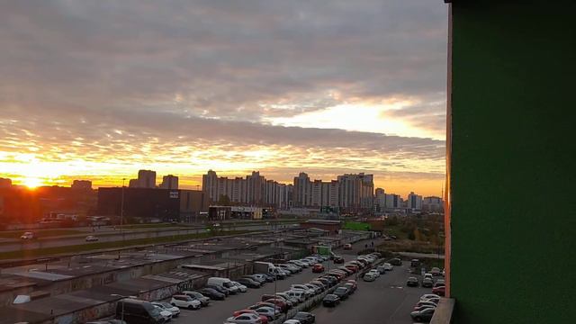Рассвет в Питере сегодня утром 11.10.2021 смотреть онлайн
