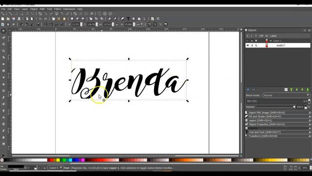 Offset with Inkscape смотреть онлайн