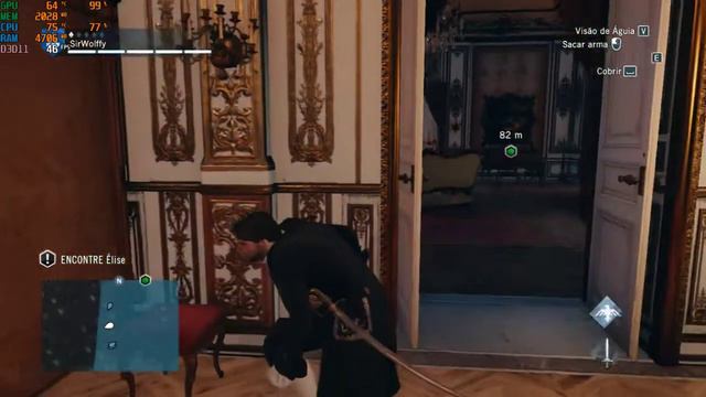 Assassin's Creed Unity : GTX 750 Ti + i3 4160 : High Graphics смотреть онлайн