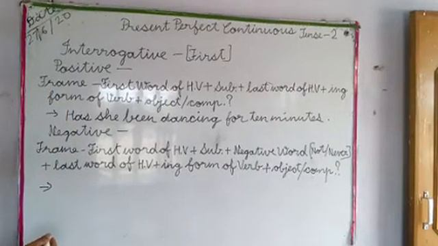 Present Perfect Continuous Tense-2 смотреть онлайн