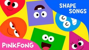 Shapes Are All Around | Shape Songs | PINKFONG Songs