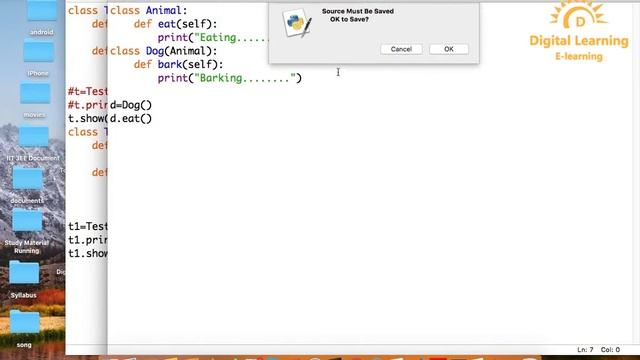 55 Python Single And Multi Level Inheritance | Online Training Download app from below link смотреть онлайн