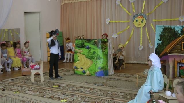 сказка про "Красную Шапочку" детский сад "Улыбка" смотреть онлайн