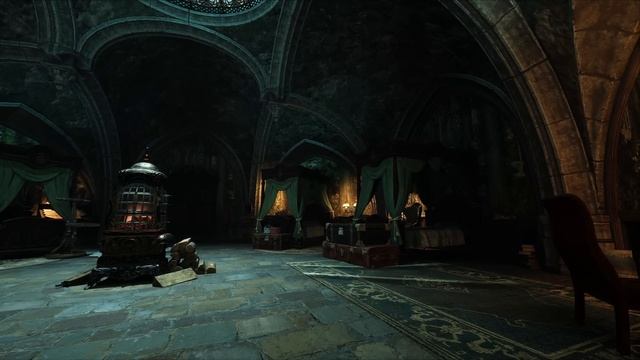 Harry Potter Music & Ambience | ? Slytherin Common Room, Hogwarts Legacy