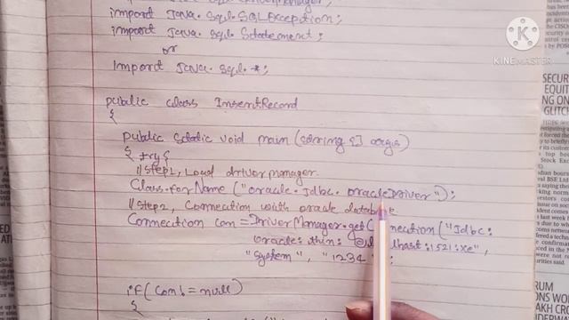 JDBC- Insert record into oracle database using jdbc code| practical jdbc programme смотреть онлайн