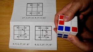 Кубик Рубика. Урок 22. Последняя сторона. Меняем угловые кубики параллельно и средние треугольникам