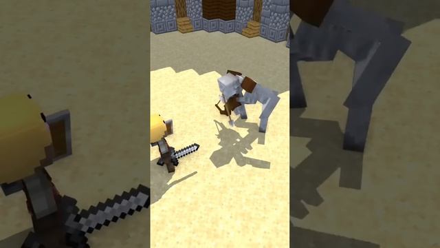 Боссы на сервере Майнкрафт ПЕ 1.19.70 #shorts #майнкрафт #minecraft