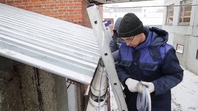 Обогрев кровли, желобов и водостоков электро кабель ЧТК смотреть онлайн