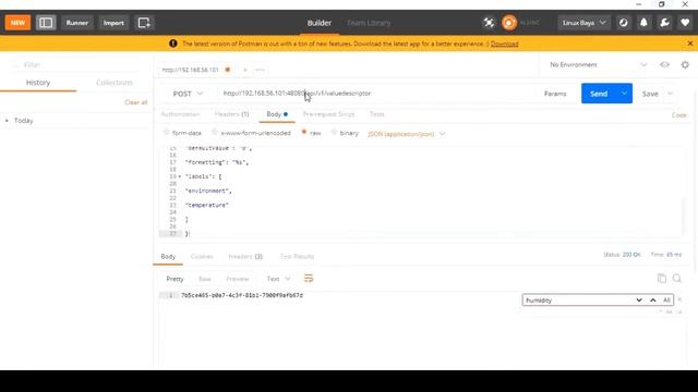 SENDING SENSOR DATA TO SERVER USING HTTP || EDGEX FOUNDRY || LINUXBAYA смотреть онлайн