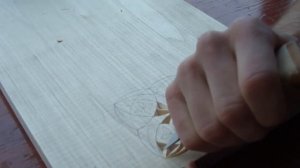Геометрическая резьба по дереву. Урок 18 (geometric wood carving)