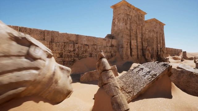 Egypt Ruins Environment UE4 смотреть онлайн
