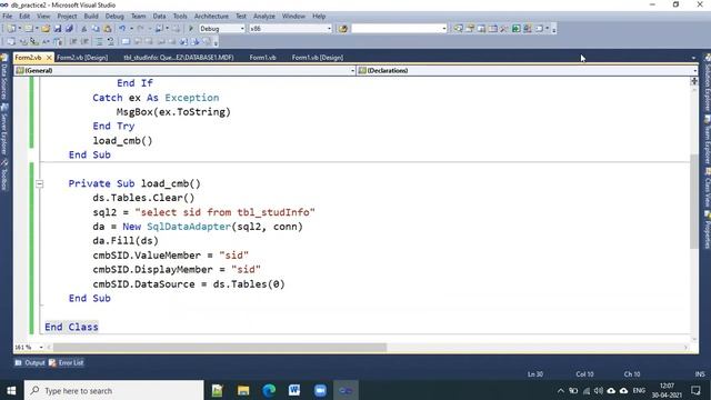 #part2 Insert update delete in vb.net using SQL Server explain in Gujarati смотреть онлайн