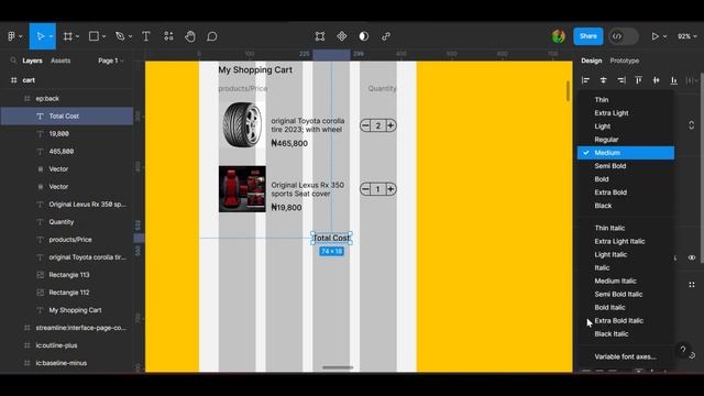 Part 3 Creating RIGO E-commerce App on Figma смотреть онлайн