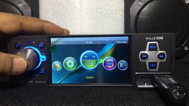 CAR Bluetooth MP5 Player review in Tamil with English Subtitles/BULLSTONE/Sound Play System. смотреть онлайн